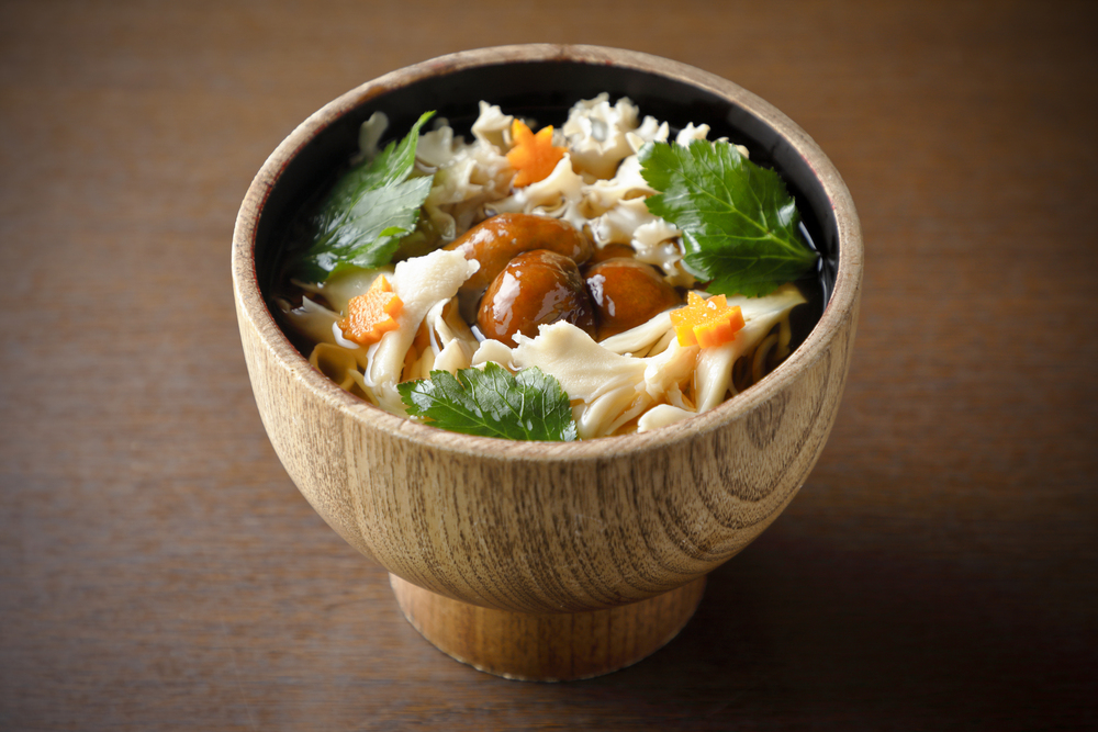 きのこ蕎麦